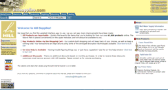 Desktop Screenshot of hillsupplies.com